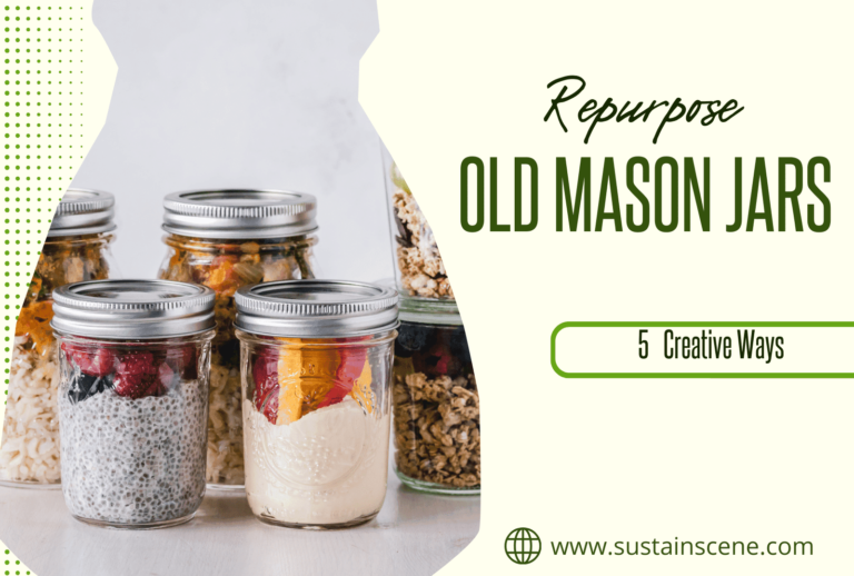 5 Creative Ways to Repurpose Old Mason Jars